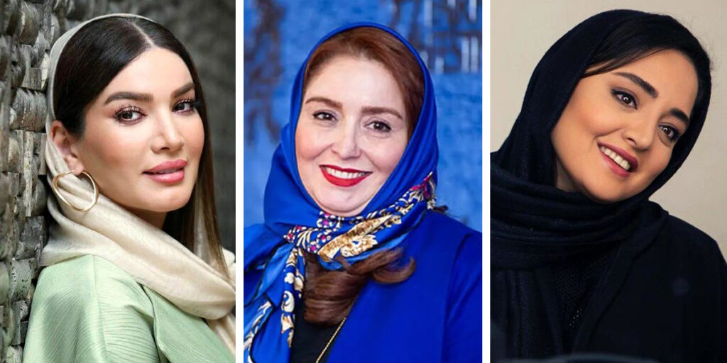 زنان سینمای ایران با عجیب و غریب‌ترین شلوارهای ممکن به جوکر آمدند و سوژه کاربران شدند!
