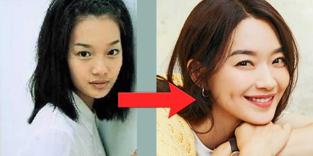 این بازیگر کره‌ای چه جراحی‌هایی انجام داده که صورتش از این رو به آن رو شده؟ تصویر قبل از عمل شین مین آ