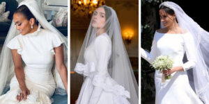 10 زن مشهوری که ساده‌ترین لباس عروس‌های تاریخ را پوشیدند و باز هم مثل یک جواهر درخشیدند