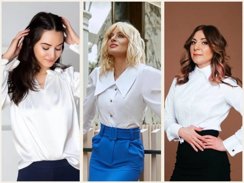 این ۱۴ مدل بلوز سفید و ساده، آچار فرانسه‌ی کمد لباستان خواهند بود!
