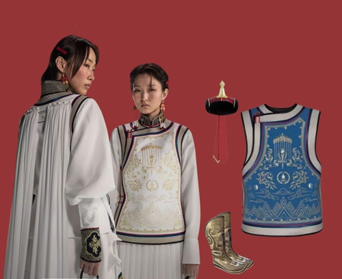 لباس‌های تیم ملی مغولستان در افتتاحیه المپیک ۲۰۲۴ 