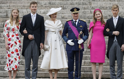 استایل‌های جدید خانواده سلطنتی بلژیک