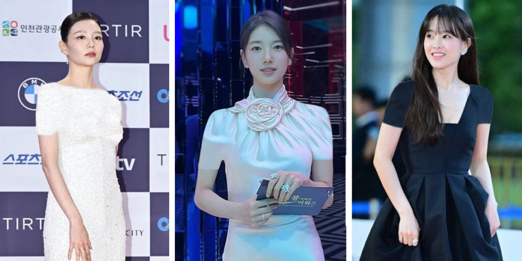 این 7 بازیگر مشهور کره‌ای دیشب با شیک‌ترین لباس‌هایشان به یک مراسم لاکچری آمدند و خبرساز شدند