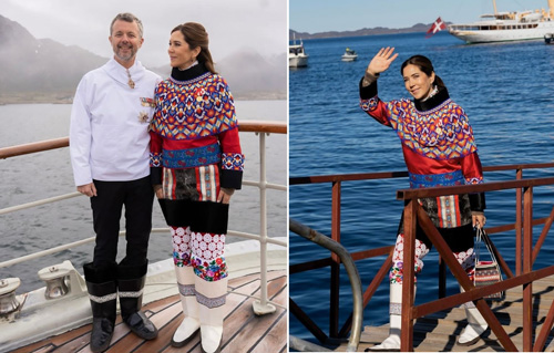 سبک‌های مختلف پوشش ملکه مری دانمارک