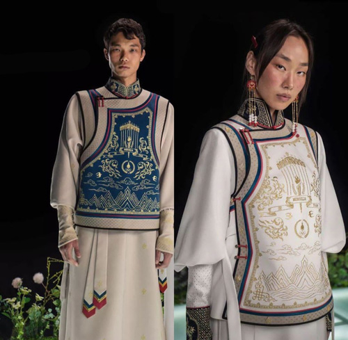 لباس‌های تیم ملی مغولستان در افتتاحیه المپیک ۲۰۲۴ 