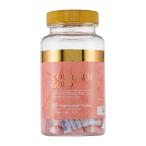 قرص کلاژن گلد collagen gold آدریان بسته 60 عددی