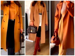 پالتوی شتری را چگونه ست کنیم؟ ایده‌هایی برای روزهای برفی