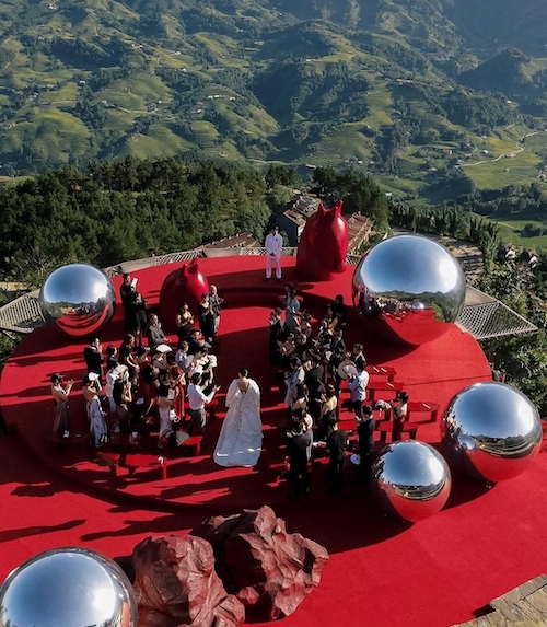 مراسم عروسی بانوی ویتنامی