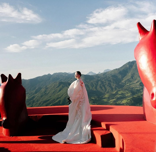 مراسم عروسی بانوی ویتنامی