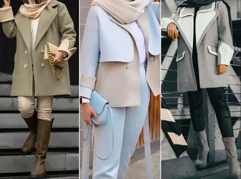 مانتو کتی زمستانی