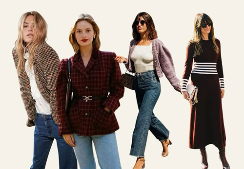 استایل زنان فرانسوی