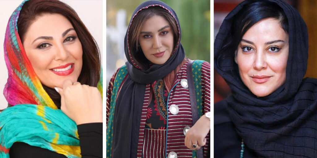 ۳ بانوی مشهور ایرانی سیاهپوش شدند!