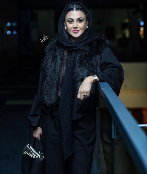 کت خزدار بازیگران ایرانی