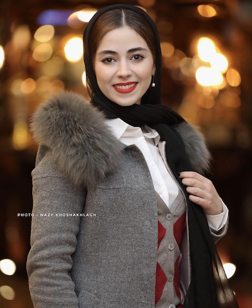 کت خزدار بازیگران ایرانی