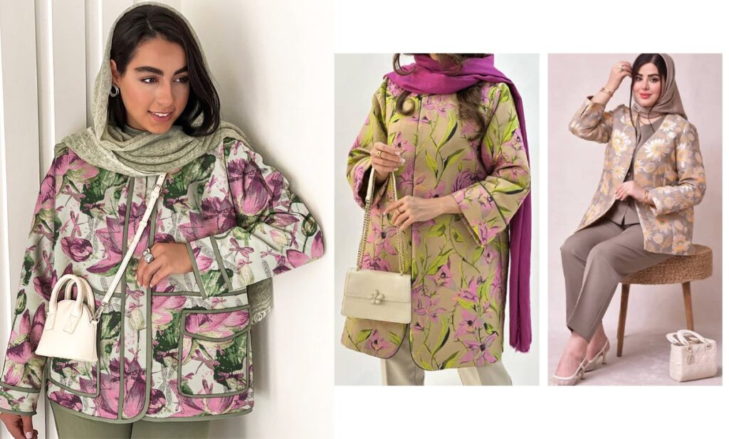 با پارچه ژاکارد چه مدل مانتوهایی برای نوروز امسال بدوزیم؟