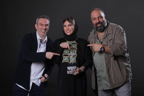 فریبا نادری در اختتامیه جشنواره فجر