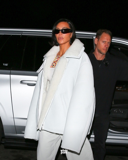 استایل سفید کیم کارداشیان