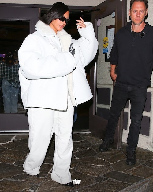 استایل سفید کیم کارداشیان