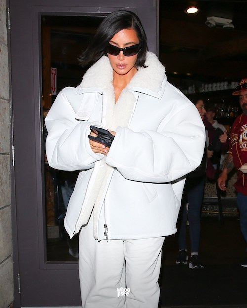 استایل سفید کیم کارداشیان