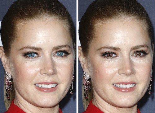 تغییر رنگ چشم سلبریتی‌ها