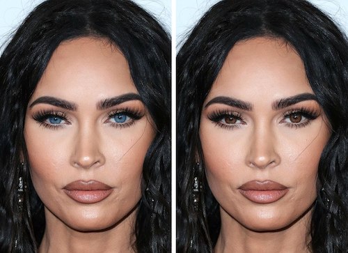 تغییر رنگ چشم سلبریتی‌ها