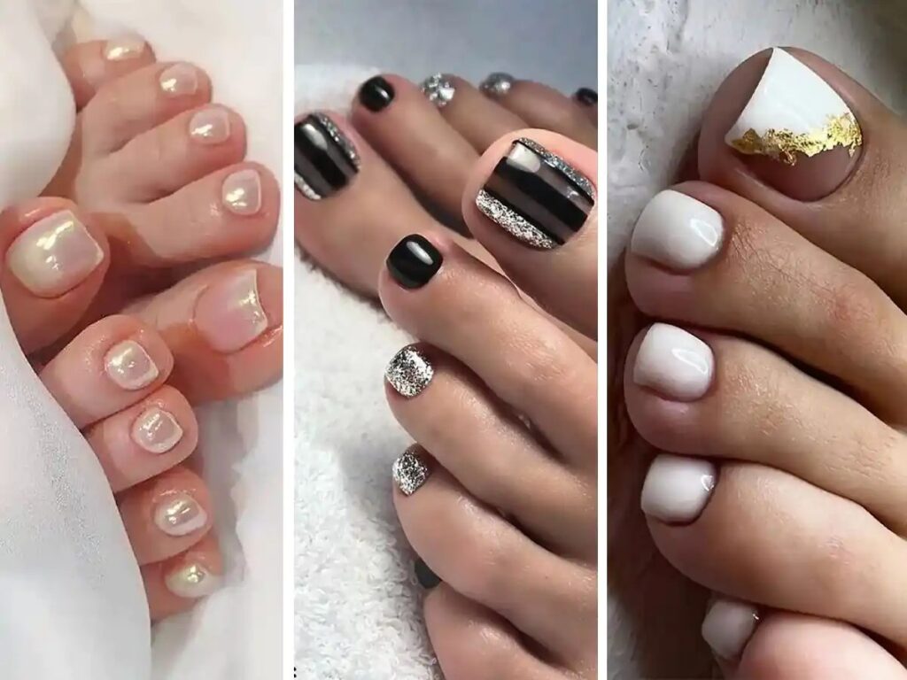 عید امسال این طرح ناخن‌ها را روی پاهایتان امتحان کنید