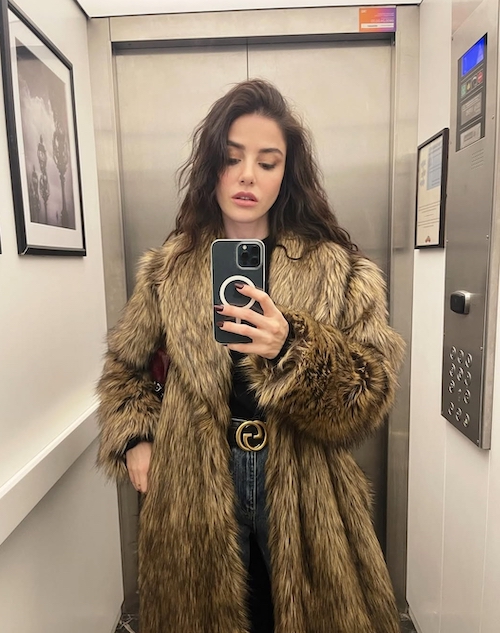 پالتوی خز اوزگه گورل