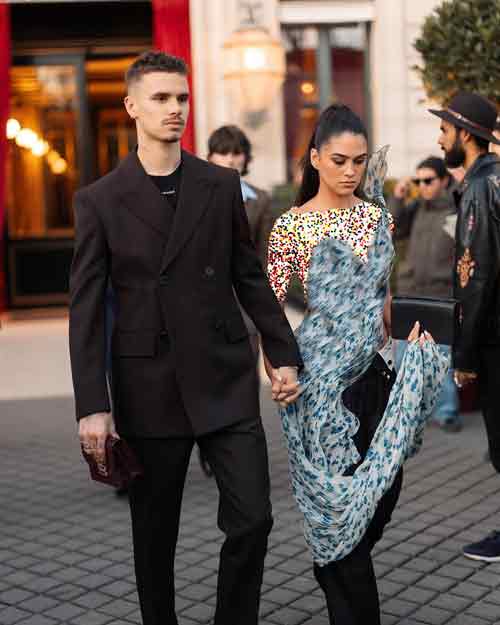 خانواده بکهام در فشن‌شوی ویکتوریا