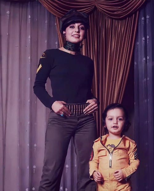 گوگوش و پسرش