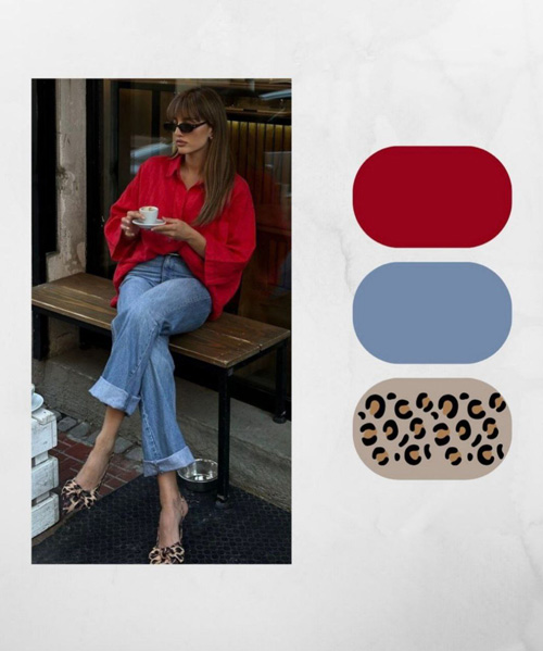 ترکیب رنگ استایل‌های بهاری