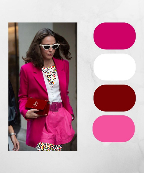 ترکیب رنگ استایل‌های بهاری