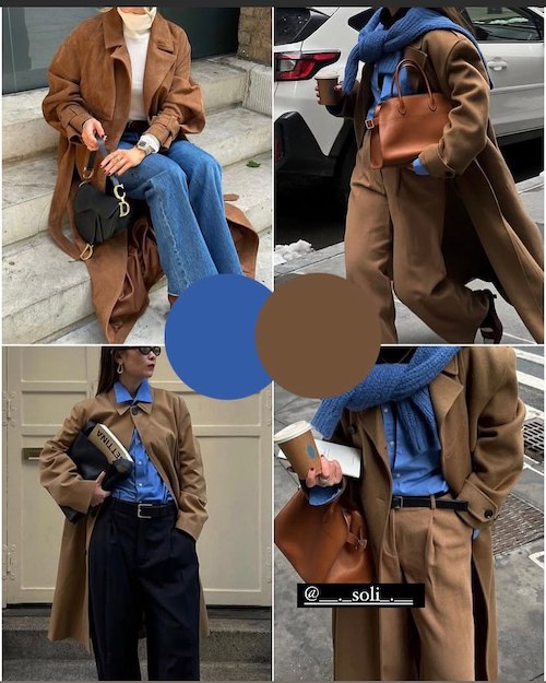 ترکیب رنگ استایل‌های بهاری