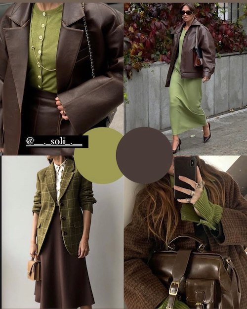 ترکیب رنگ استایل‌های بهاری