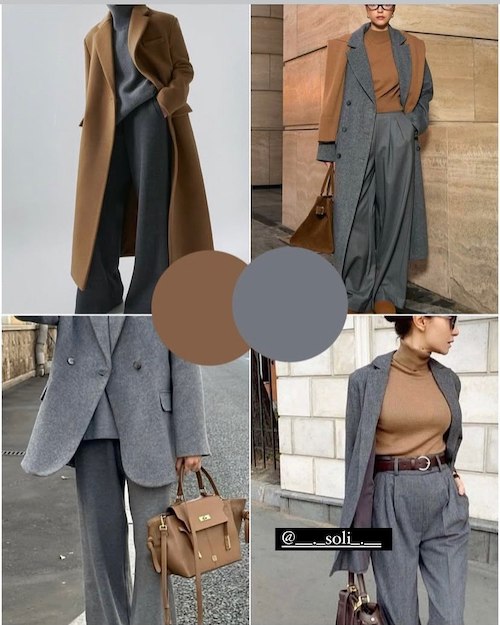 ترکیب رنگ استایل‌های بهاری