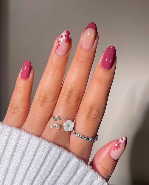 فرنچ ناخن برای بهار ۱۴۰۴