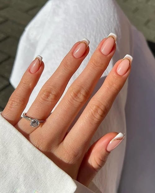 فرنچ ناخن برای بهار ۱۴۰۴