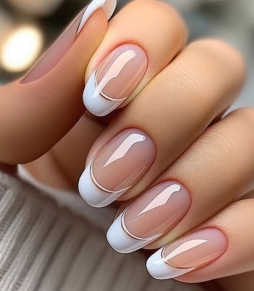 فرنچ ناخن برای بهار ۱۴۰۴