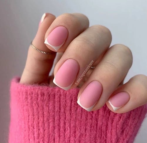 فرنچ ناخن برای بهار ۱۴۰۴