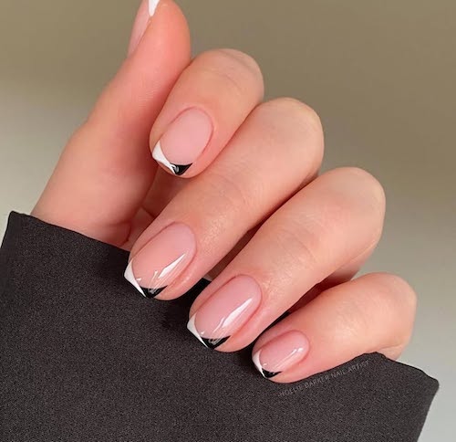 فرنچ ناخن برای بهار ۱۴۰۴