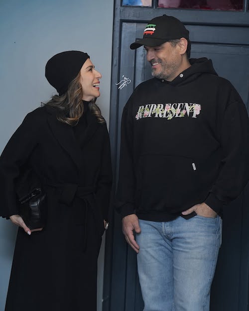 تیپ مشکی سحر دولتشاهی