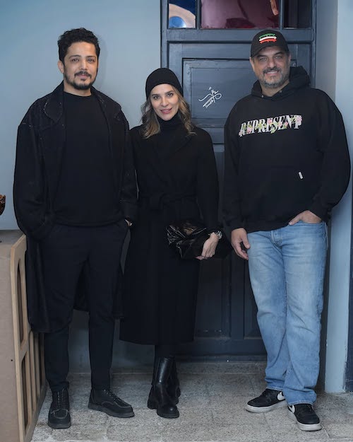 تیپ مشکی سحر دولتشاهی