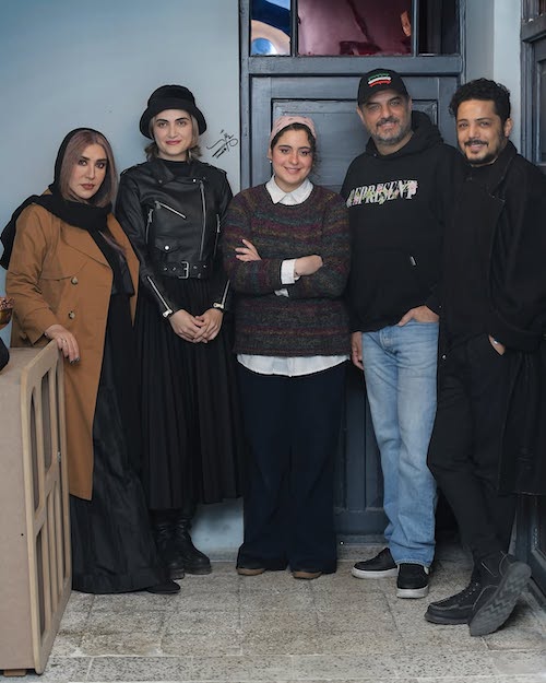 تیپ مشکی سحر دولتشاهی