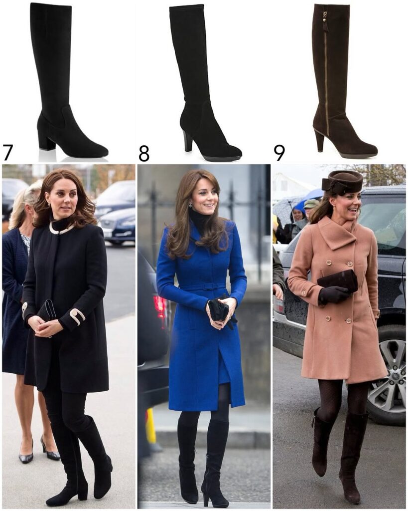 بوتهای بلند کیت میدلتون