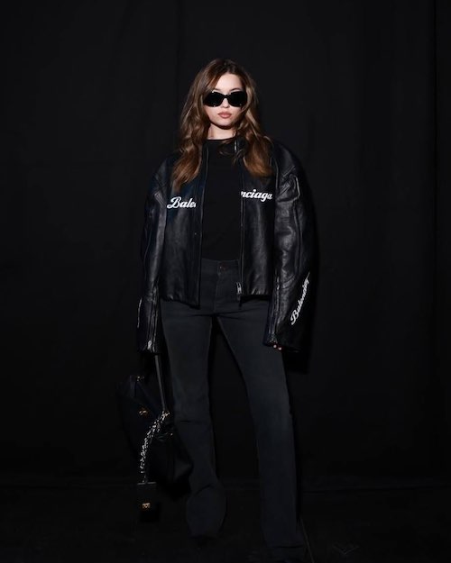 آفرا ساراچ‌اوغلو در فشن‌شوی بالنسیاگا