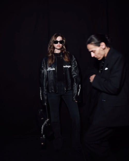 آفرا ساراچ‌اوغلو در فشن‌شوی بالنسیاگا