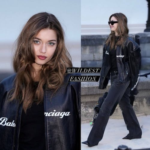 آفرا ساراچ‌اوغلو در فشن‌شوی بالنسیاگا