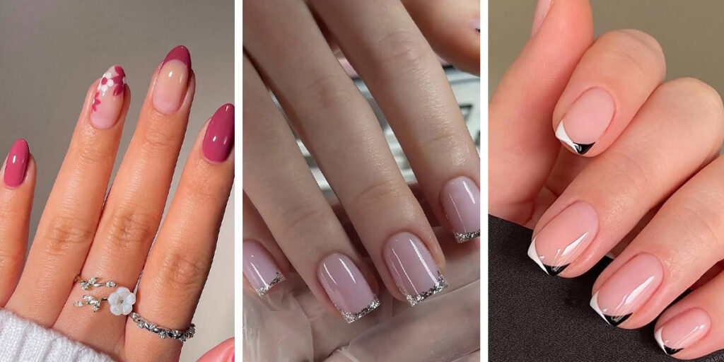 عید امسال این فرنچ‌های ناخن را امتحان کنید