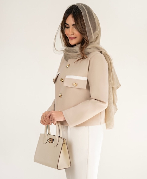 شال توری در استایل بهار ۱۴۰۴