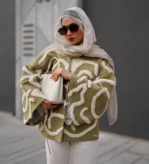 شال توری در استایل بهار ۱۴۰۴
