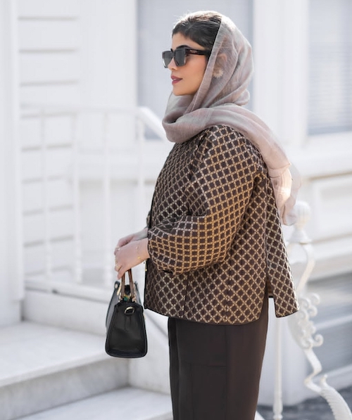 شال توری در استایل بهار ۱۴۰۴